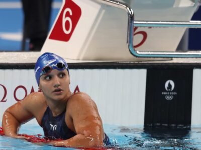 Maria Fernanda está na final dos 400m livre na natação