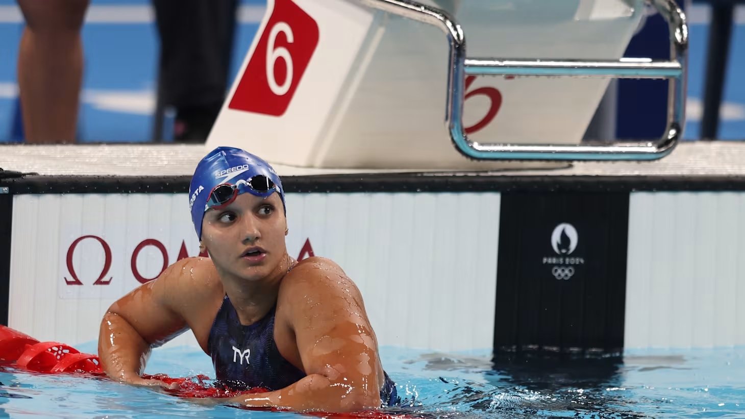 Maria Fernanda está na final dos 400m livre na natação