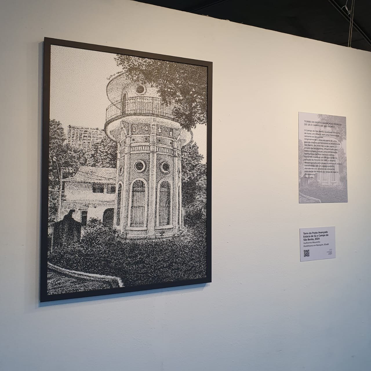Niterói em Pontilhismo: Exposição imperdível no Campo São Bento