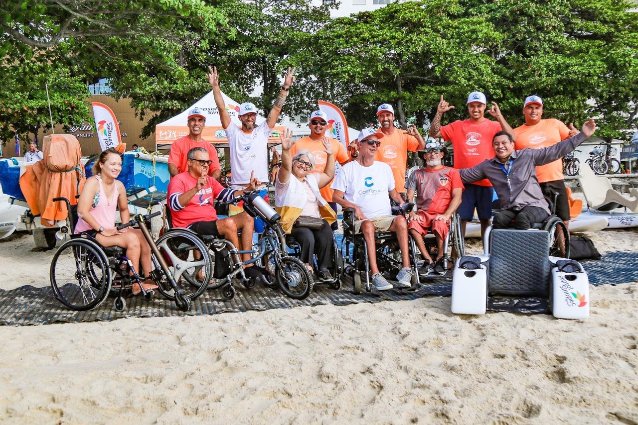 Dream Challenger Tour terá etapa na Praia da Macumba, no Rio, gerando uma onda de inclusão, alegria e superação | Divulgação