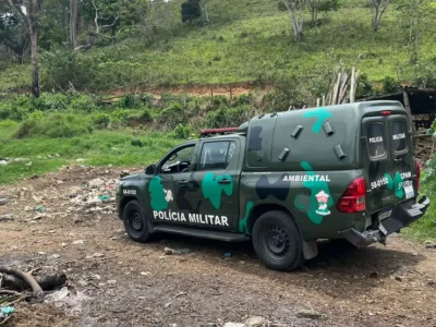 PM Ambiental interdita marmoraria ilegal em Maricá