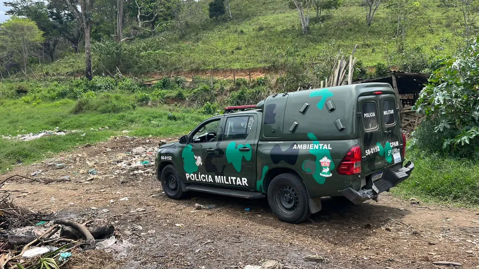 PM Ambiental interdita marmoraria ilegal em Maricá