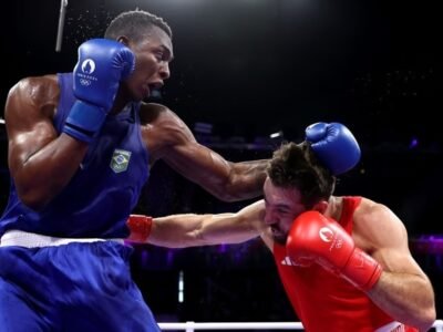 Paris 2024: Keno Marley avança às quartas de final do boxe