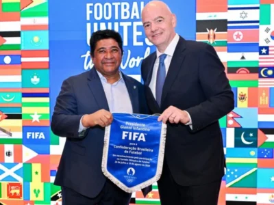 Presidente da CBF inicia série de reuniões com a Fifa em Paris