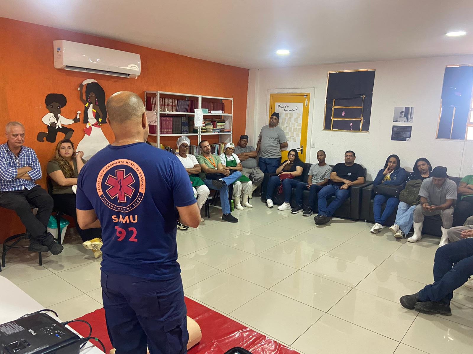SAMU capacita funcionários de restaurantes em Niterói