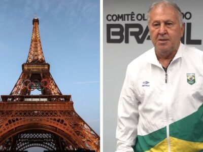 Zico é roubado em Paris na véspera dos Jogos Olímpicos | Gaspar Nóbrega/Time Brasil e Divulgação