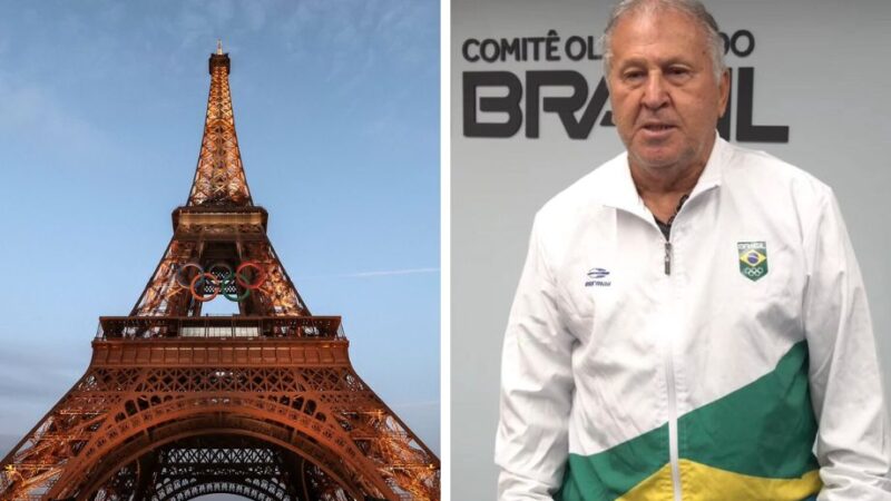 Zico é roubado em Paris na véspera dos Jogos Olímpicos | Gaspar Nóbrega/Time Brasil e Divulgação