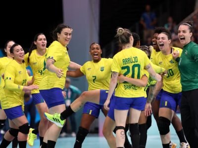 Brasil é eliminado no handebol feminino em Paris