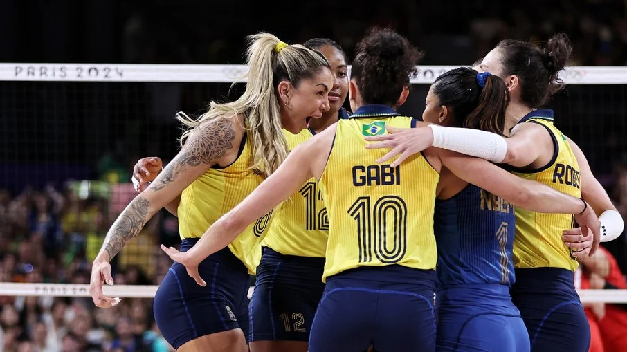 Brasil vence a Turquia e garante medalha de bronze em Paris