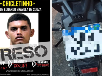 Chicletinho fica amargo após ser preso duas vezes em Niterói