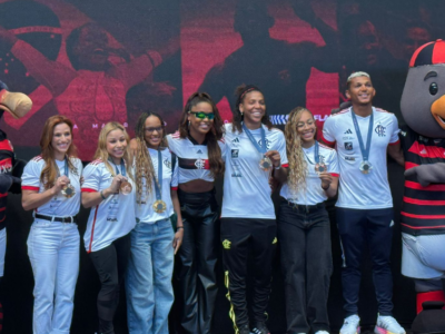 Flamengo homenageia seus medalhistas olímpicos na Gávea