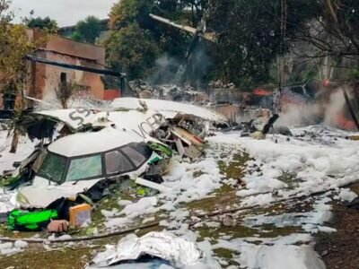 Destroços do avião da Voepass chegam a Ribeirão Preto