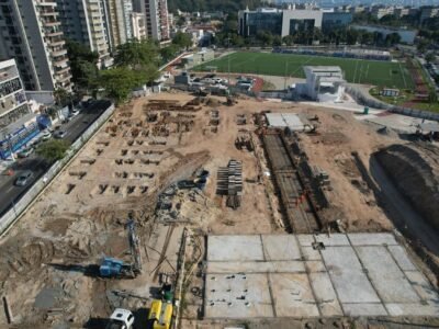 Niterói: Obras no Complexo Esportivo da Concha avançam