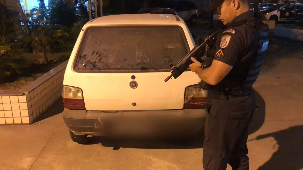 PM recupera carro furtado e prende criminoso na Região Oceânica