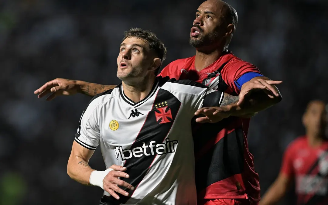 Vasco vira e ganha vantagem nas quartas da Copa do Brasil