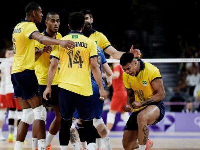 Vôlei: Brasil atropela Egito e avança nas Olimpíadas