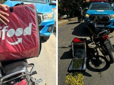 Traficante se disfarça de entregador do iFood em Maricá