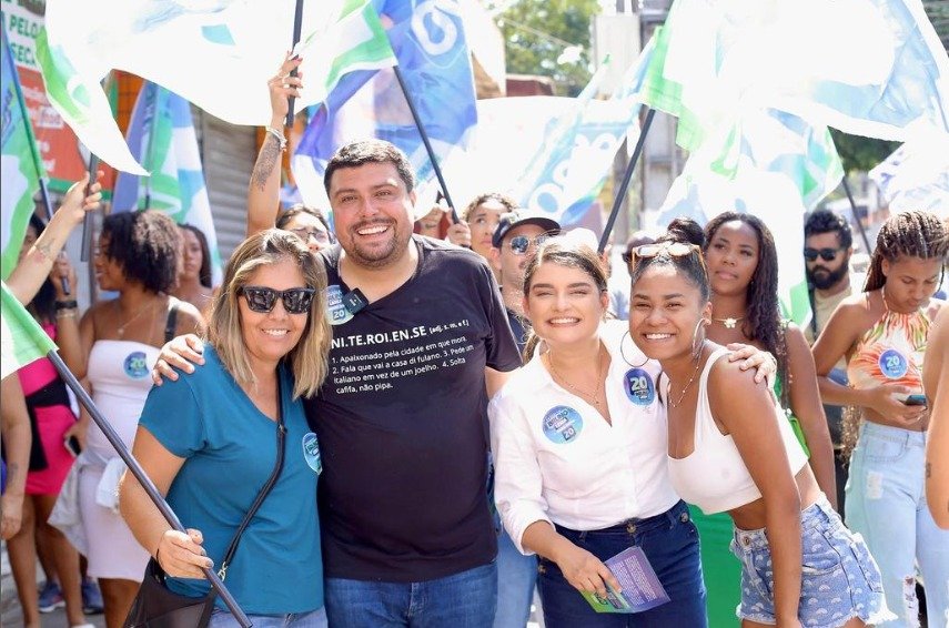 Bruno Lessa faz campanha no Fonseca