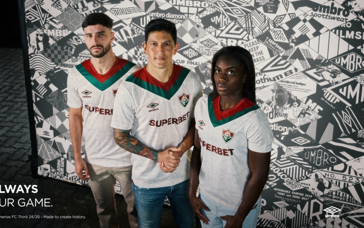 Fluminense lança nova camisa de terceira uniforme