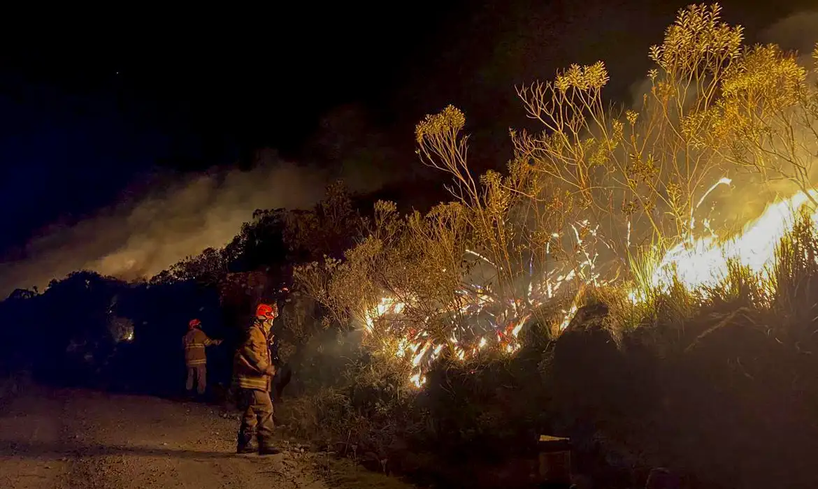 Focos de incêndio mobilizam bombeiros no Rio