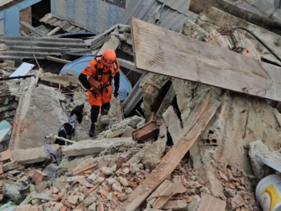 Idoso não resiste e morre em após desabamento de casa em Cascadura