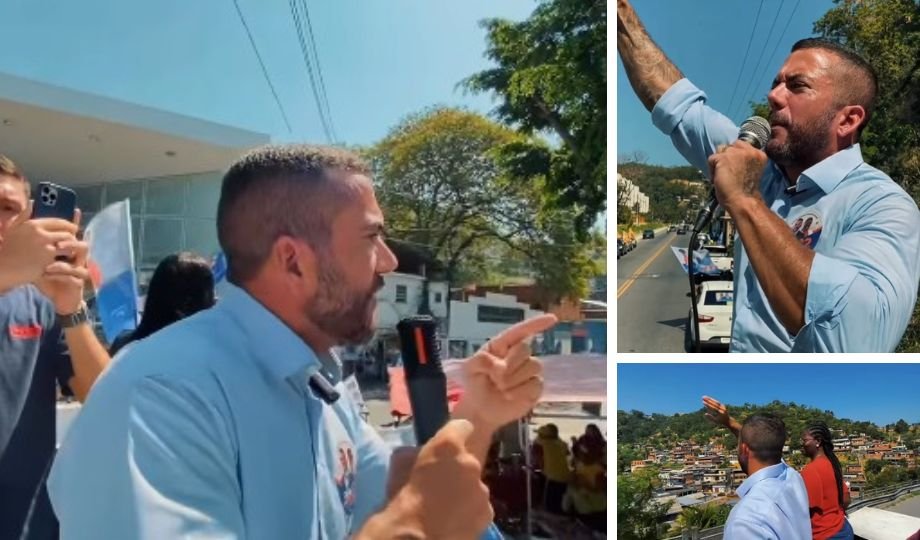 Carlos Jordy, candidato a prefeito de Niterói, promete adesivaço e "grande carreata", a partir de Charitas, para este 7 de setembro, feriado da independência do Brasil, e conhecido como Dia da Pátria | Reprodução