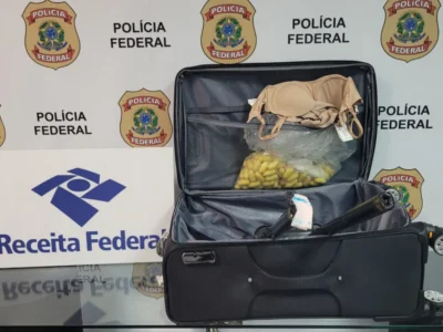 Mulher é presa com 2kg de cocaína no Galeão