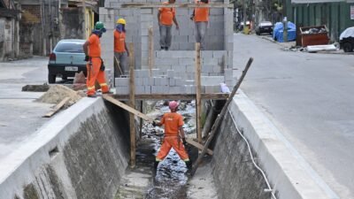 Obras de urbanização avançam em comunidades de Niterói