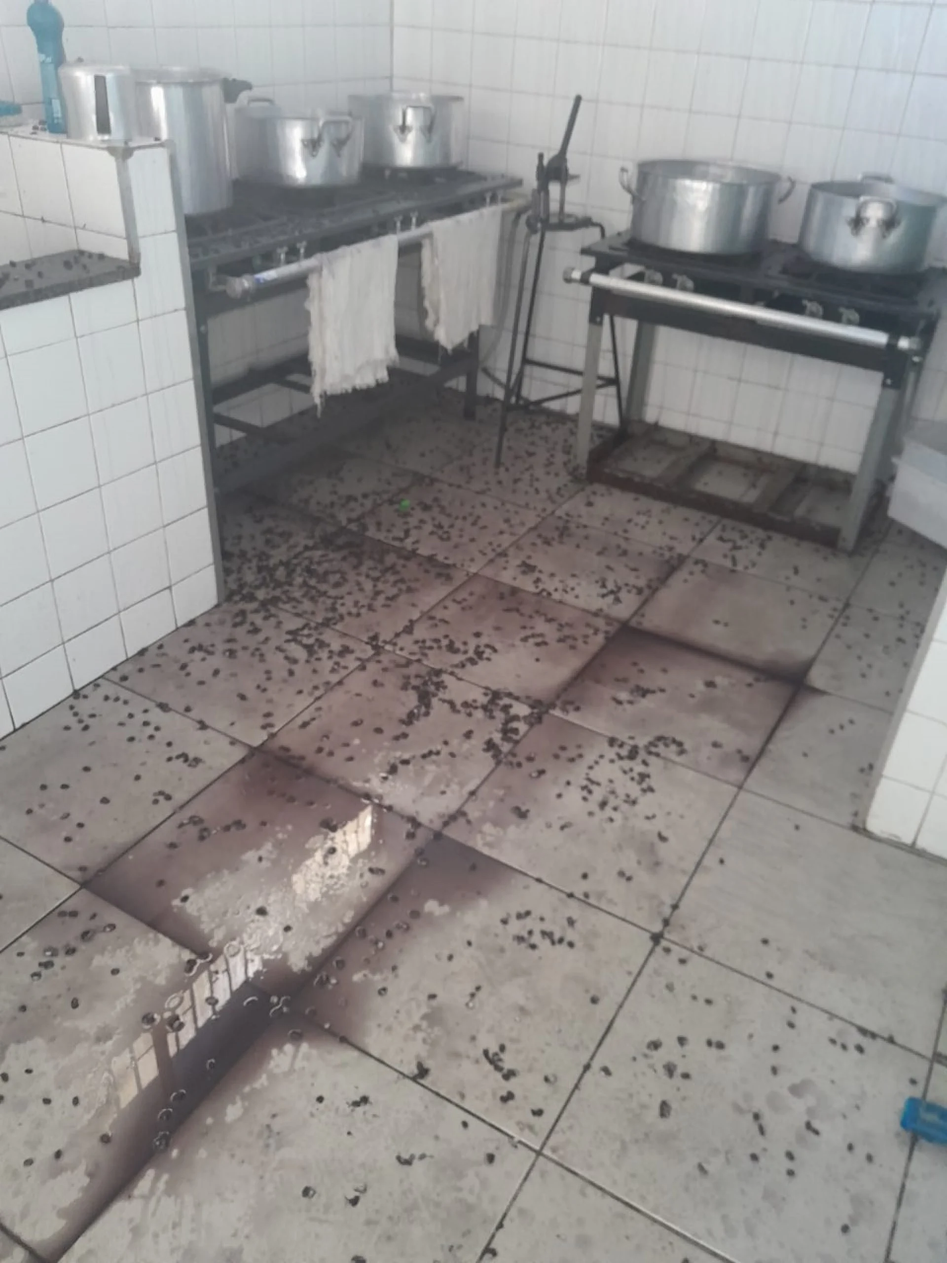 Panela de pressão explode em cozinha de escola