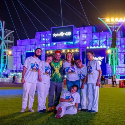 Projeto de Capoeira de Niterói se apresenta no Rock in Rio