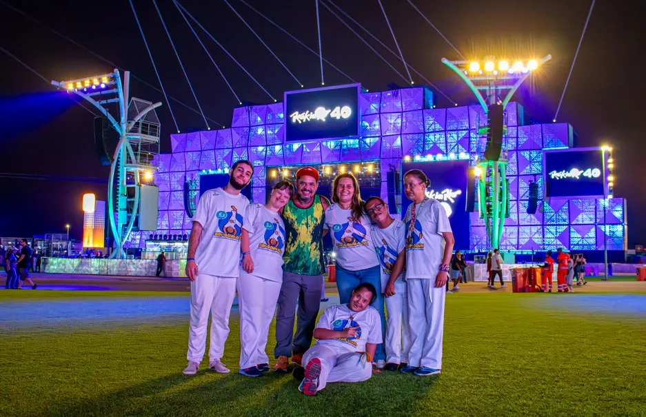 Projeto de Capoeira de Niterói se apresenta no Rock in Rio