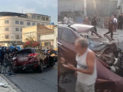 Suspeito morre após bater carro durante perseguição - Vídeo