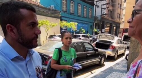 Carlos Jordy Intensifica Campanha No Centro De Niterói Folha Do Leste