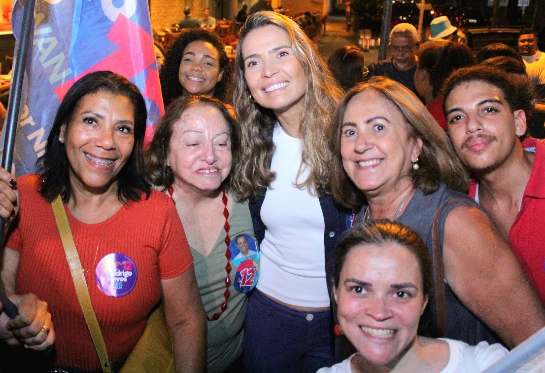 Isabel Swan reforça compromissos com eleitores de Santa Rosa em campanha