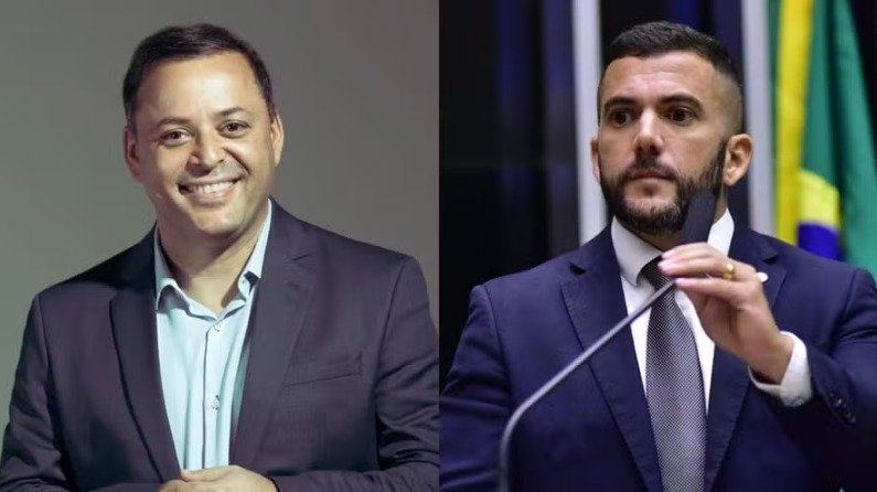 Pesquisa eleitoral encomendada pela TV Record ao instituto Real Time Big Data mostra indefinição sobre haver ou não 2º turno na disputa pela Prefeitura de Niterói entre Rodrigo Neves e Carlos Jordy  | Reprodução