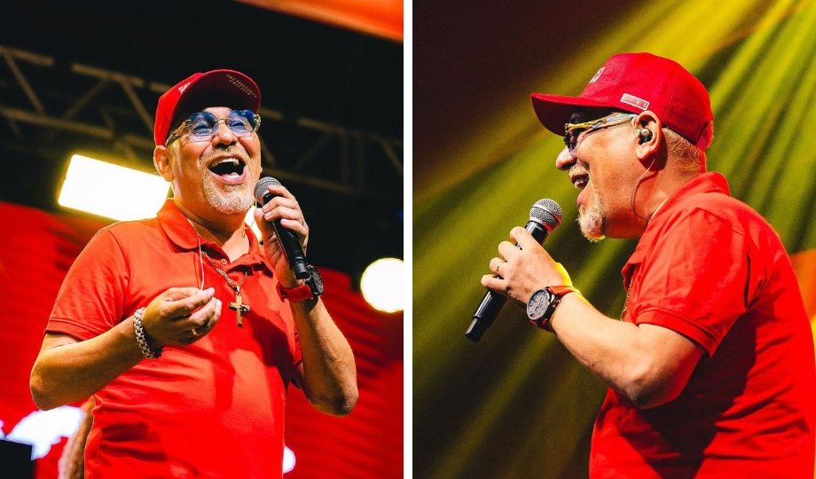 Chrigor esquentou a quadra para a grande festa que viria a seguir do seu grande show, com o Samba campeão da Viradouro para o carnaval 2025 tem a autoria dos compositores Paulo César Feital, Inácio Rios, Marcio André Filho, Vitor Lajas, Vaguinho, Chanel e Igor Federal | Reprodução