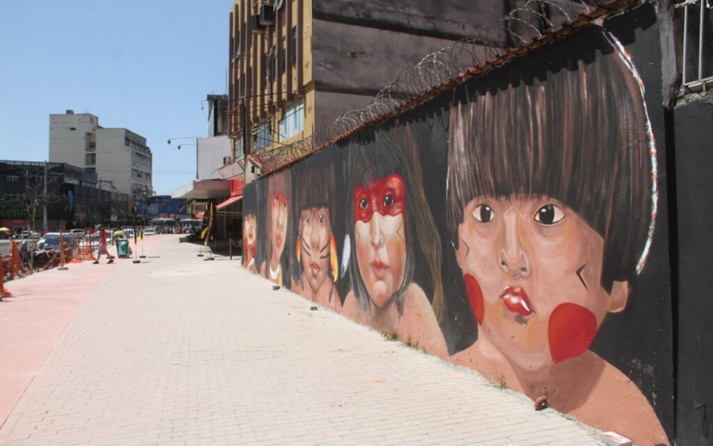 Arte urbana transforma Centro de São Gonçalo