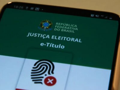 Atenção: e-Título disponível até o dia das eleições