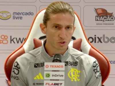 Filipe Luís estreia no Flamengo contra o Corinthians