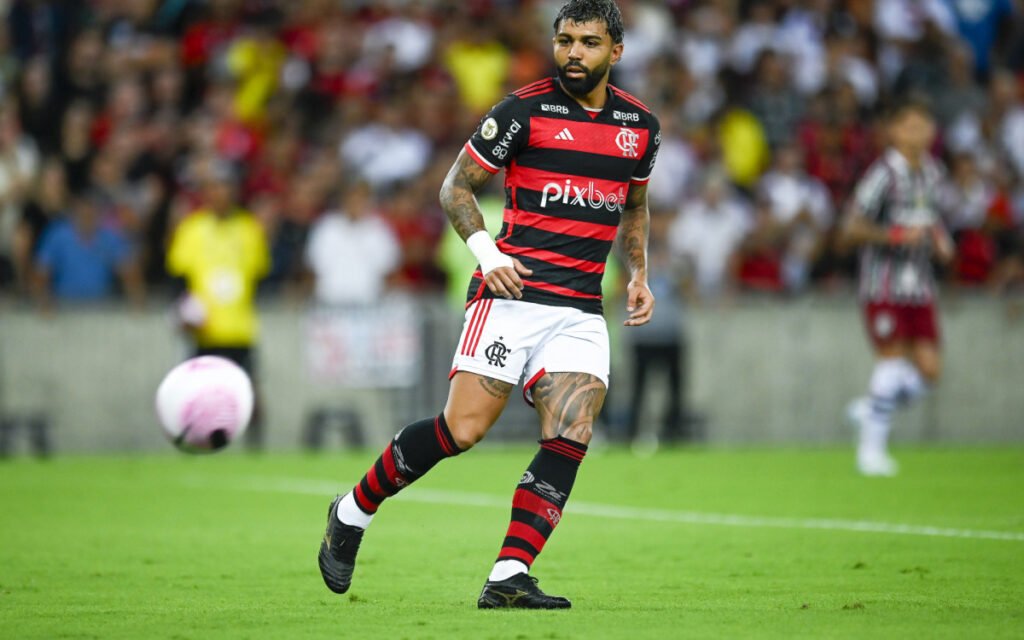 Gabigol tem sequência de jogos sem brilho no Flamengo