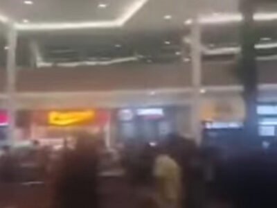 Incêndio atinge lanchonete no ParkShopping Campo Grande - Vídeo