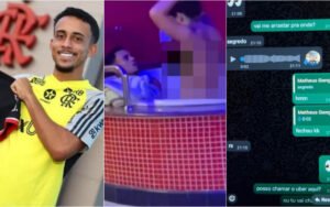 Jogador do Flamengo tem vídeo íntimo vazado nas redes sociais