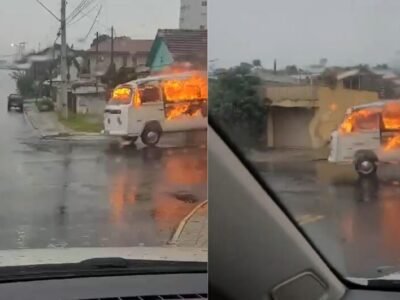 'Kombi fantasma' circula pelas ruas de Santa Catarina - Vídeo