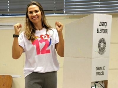 Medalhista Olímpica fica em primeiro no pódio da eleição