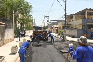Niterói inicia nova pavimentação na Engenhoca e Barreto