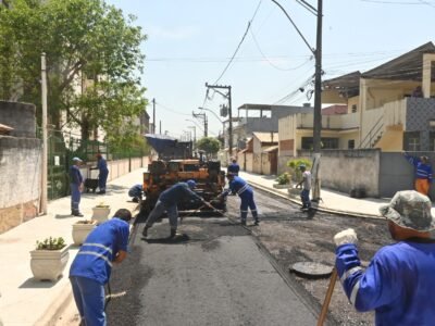 Niterói inicia nova pavimentação na Engenhoca e Barreto