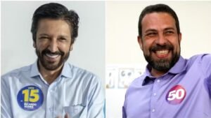 Nunes e Boulos no segundo turno em São Paulo