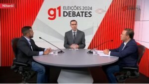 Candidato do PL fica em saia justa durante debate ao ser questionado sobre emendas para Niterói