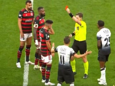 STJD pune Alcaraz por briga em Flamengo x Corinthians