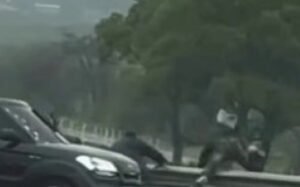 Troca de tiros deixa um ferido no Arco Metropolitano - Vídeo